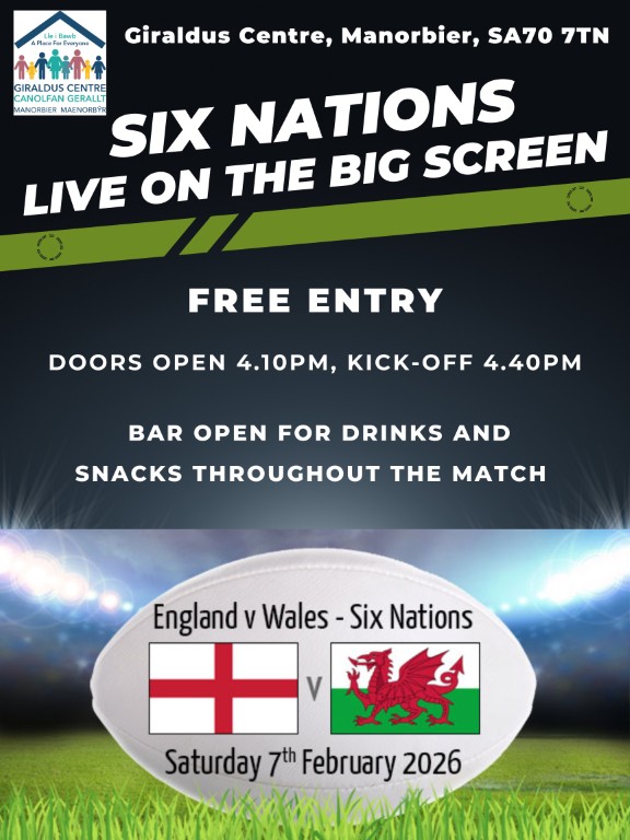 Six Nations at Giraldus Centre Manorbier